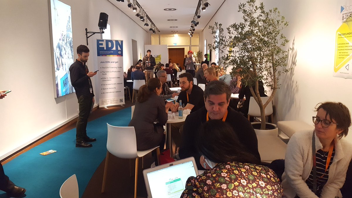 EDNEDN's tweet photo. Live from EFM/DocSalon: the next round of one-on-one meetings ("Meet the Festivals") featuring @cphdox @doclisboa @fidba @DOK_Leipzig @FdP_Florence @hotdocs @ineditfestival @idfa @AgainstxGravity and more → https://t.co/GClWiDJnZI #Berlinale #EFM2018 https://t.co/svKQRccp26