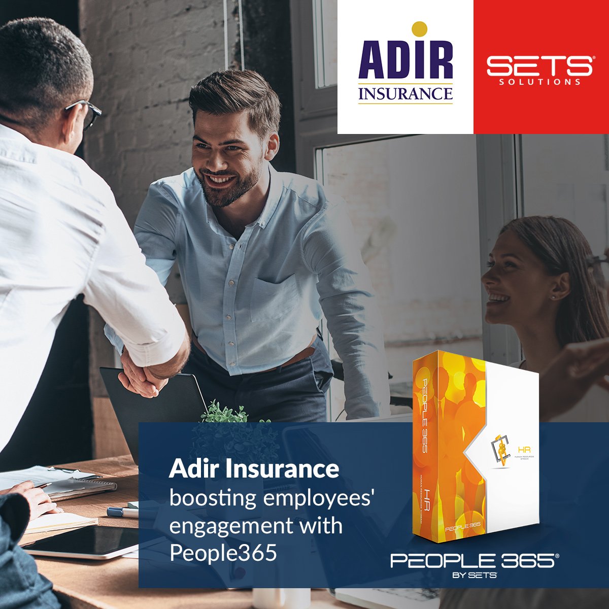 SetsSolutions's tweet photo. #People365 HR module was seamlessly implemented at #AdirInsurance.
Automated reminders and notifications will ensure performance management is being tracked and process finalized on time.

@AdirInsurance 
#performanceappraisal #performancemanagement #HRMS #HR https://t.co/5Ccr76PIuZ