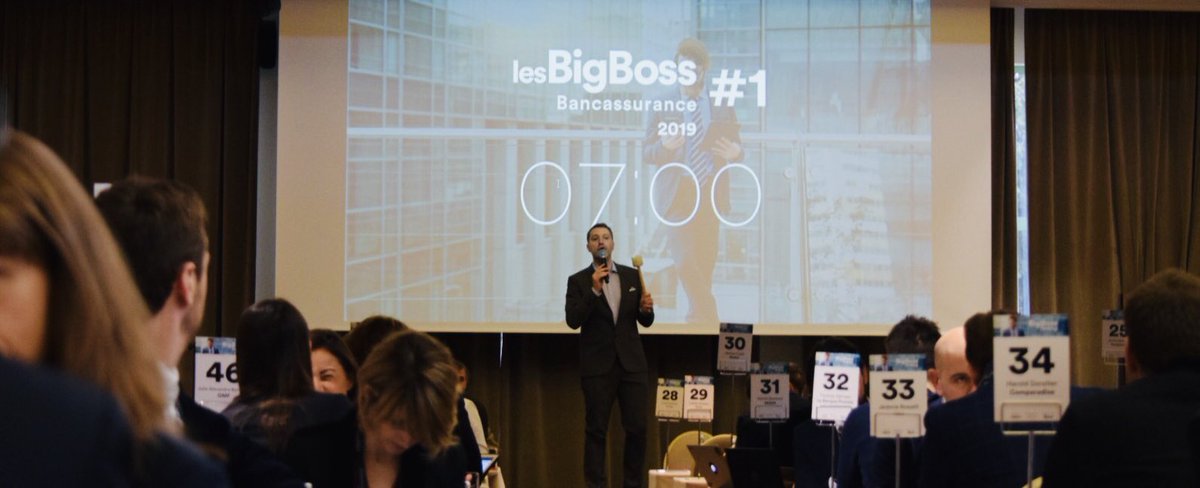 ArnaudLeRoux's tweet photo. [#BBBA2019] 👉 dating en cours. Nos #bigboss banque / assurance rencontrent les sponsors par sessions de 7 minutes au Pavillon Dauphine, ce matin ! 
Toujours au top @Les_BigBoss ! Poke @vjamartins @Marthammp @CecileBouley @TomSalviejo @VinceKlingbeil @carinelena @LaTribune https://t.co/RqnbXNJT5S