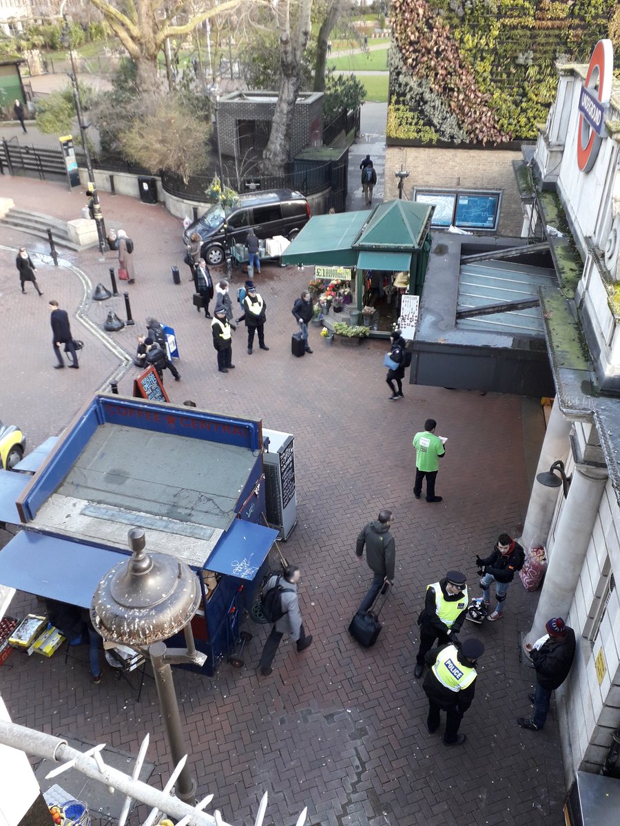 MPSWestminster's tweet photo. #ProjectServator team were busy yesterday deploying across Westminster with @MODPolice at commuter stations, events &amp; iconic places. Using a range of tactics to identify suspicious activity. One male was arrested on suspicion of immigration offences #ActionCountersTerrrorism https://t.co/fMenUynCCM