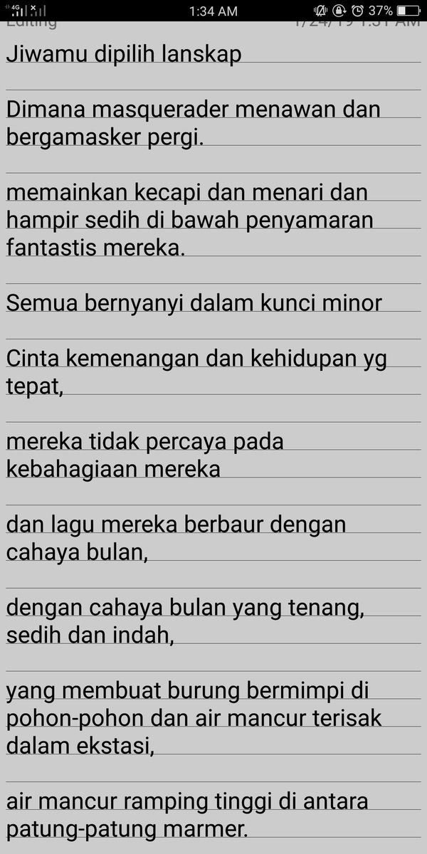 Puisi Dan Makna Nya Kumpulan Puisi