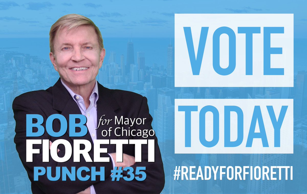 BobFiorettiChi's tweet photo. The culture of corruption has to end now. We have an opportunity for structural change. The change we made in the 2nd Ward can be done throughout the city if you vote for me, Bob Fioretti for mayor of Chicago. Thank you. Punch #35
#ReadyForFioretti https://t.co/9BlEaD1n6H
