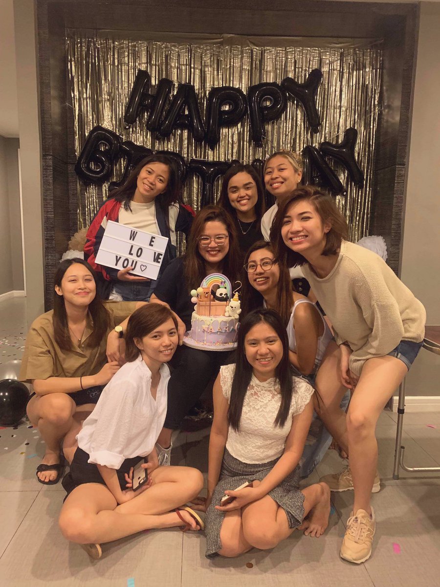 naarajoacueza's tweet photo. LAST NIGHT. 

Thanks, fam @LNSquadOFC wuhoooo very effective ang acting ni @leannemamonong .... nung una. Hahahaha love you all ��😍 https://t.co/rPMiHmGnbT
