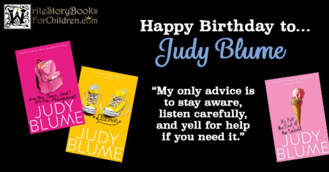 We\re wishing a very happy birthday to Judy Blume, reining queen of teenage coming-of-age 