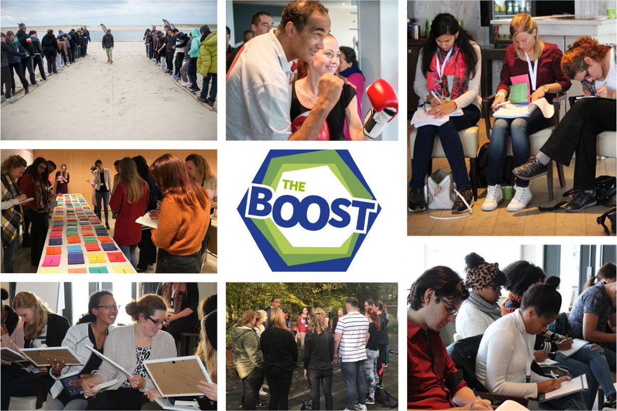 FlanderijnFnd's tweet photo. Vanaf 8 april start de zesde editie van The Boost, een gratis trainingsprogramma voor werkzoekenden. In 10 weken ontdek je wat jouw kwaliteiten zijn, hoe je een enthousiaste motivatiebrief en een onderscheidend cv opstelt en hoe je die leuke baan vindt. https://t.co/A54ZITQxF7 https://t.co/OoXne0PR1k