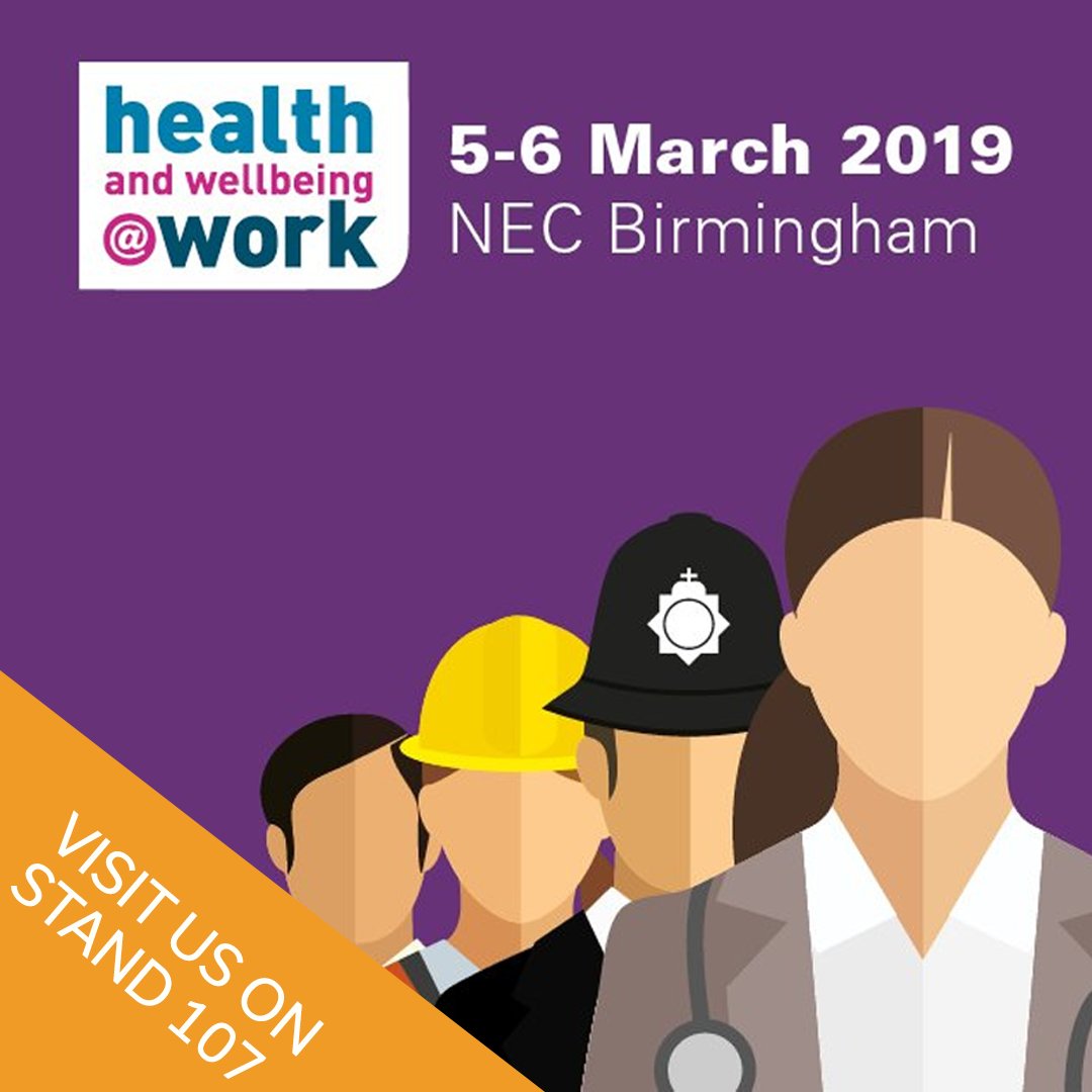 Are you attending the @HWatWork conference on the 5-6th #March at the @NEC? We’ll be there unveiling our #NEW VT1! #FindOut #HealthAtWork