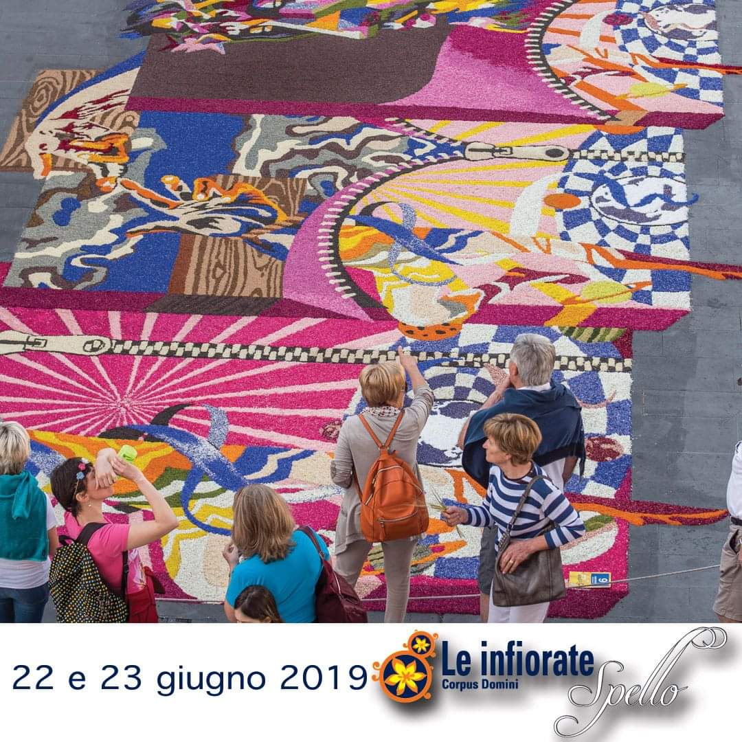 Le Infiorate di #Spello 💐😍 un'esplosione di colori che resta nel cuore 💐 Vi aspettiamo con le Infiorate del #CorpusDomini il 22 e 23 giugno #SaveTheDate #InfiorateSpello
#umbria
#flowers
#fiori
#eventi
#turismo
#viaggi
#viaggiare