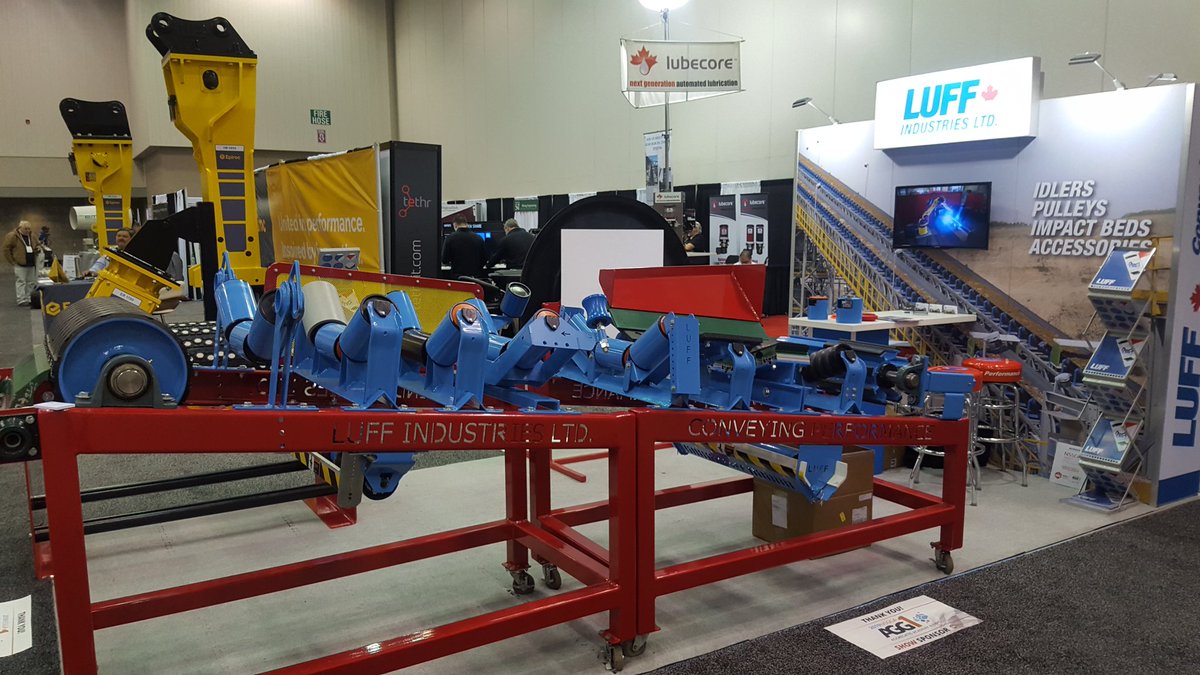 Come by and say hi today at AGG1 in Indianapolis! Booth #36022 #AGG1 #nssga #conveyors