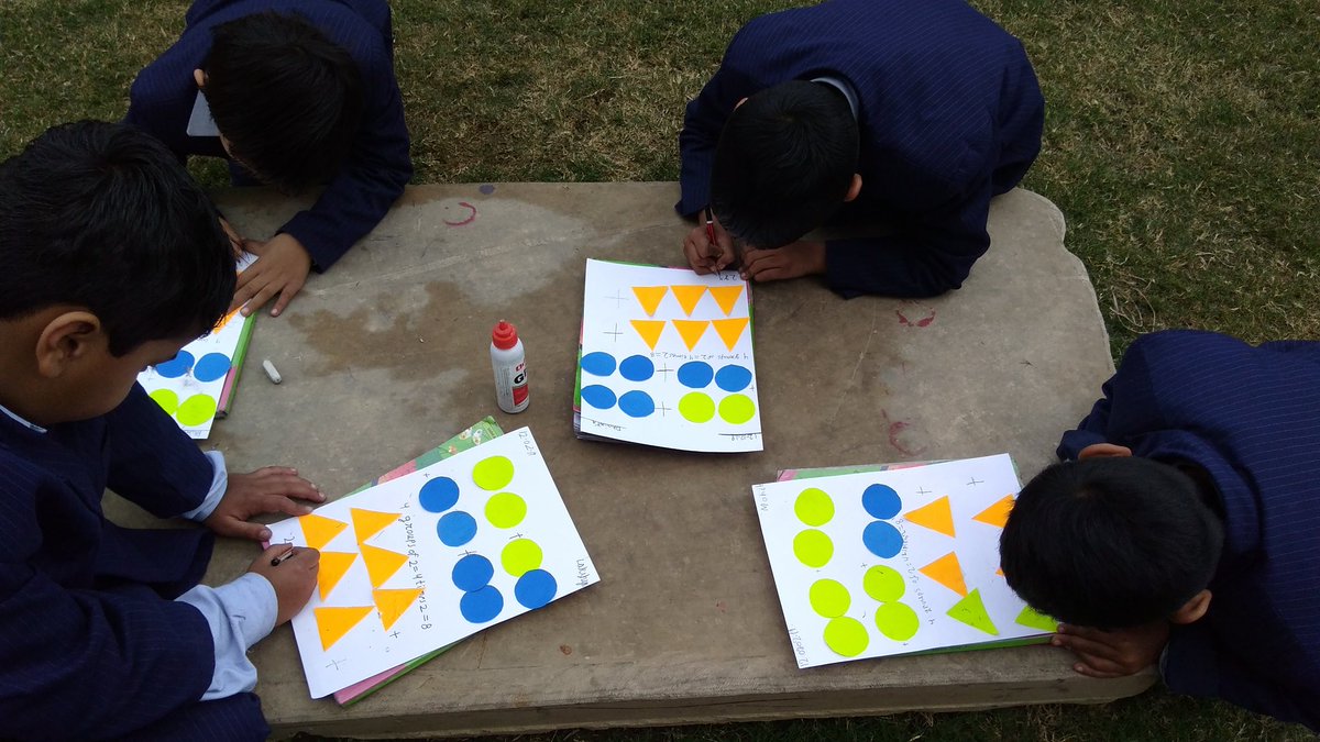 Mansi49604420's tweet photo. #learningmultiplication #funwithmaths #workingingroups #teamwork #smilesallaround #happylearningadventures #creativityatitsbest @rgsnoida @supritichauhan https://t.co/VTTkJojIcY