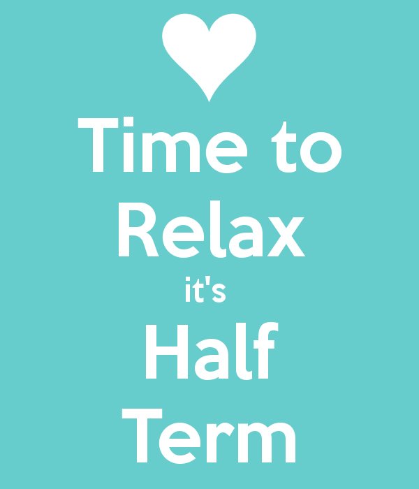 TrainingatSJCES on Twitter: "Its half term, time to relax and ...
