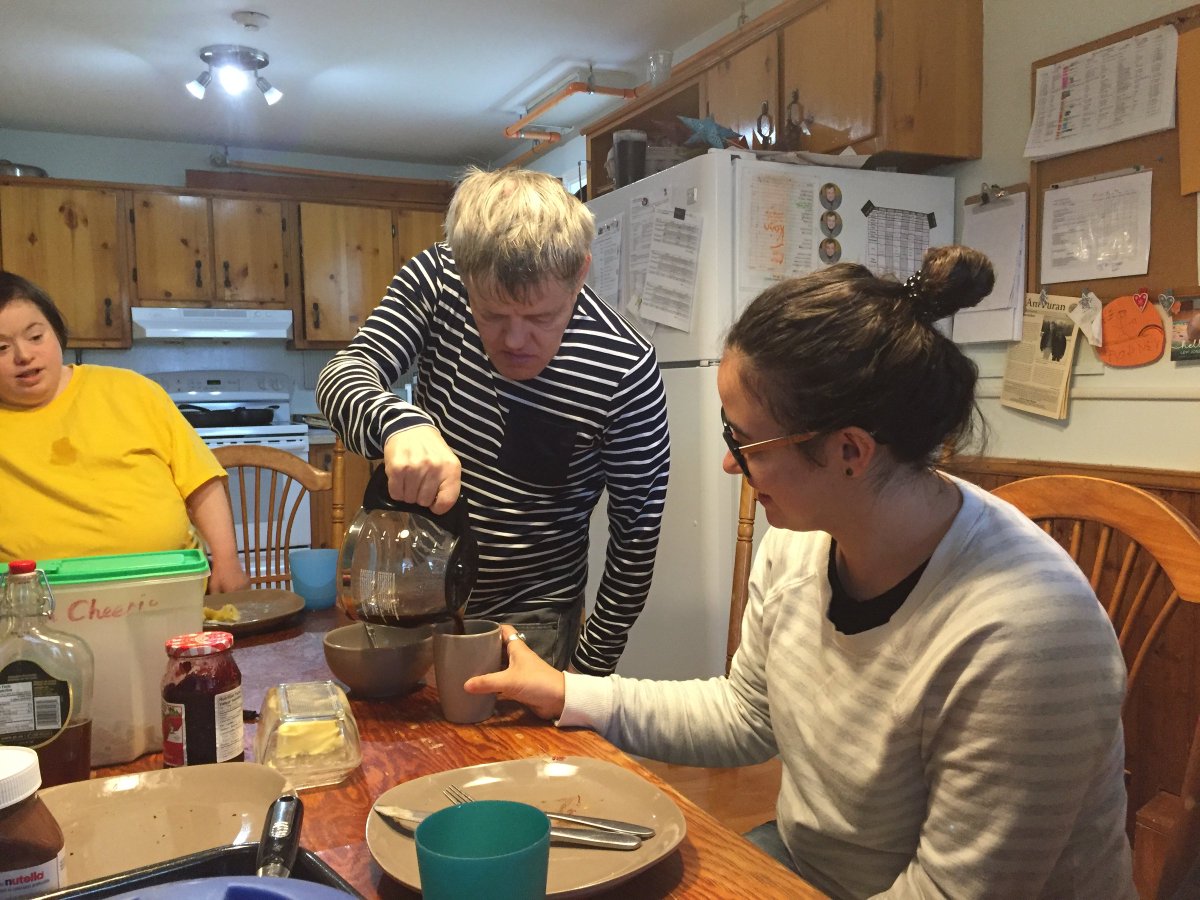 larchecb's tweet image. At L'Arche Cape Breton we support each other's gifts and growth.