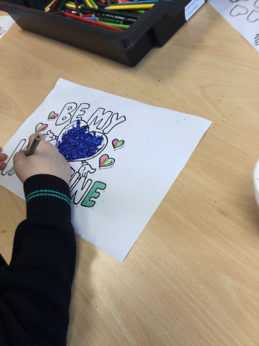 Feeling the love in Art today. Creating Valentine’s Day crafts. <a href="/The_Eden_School/">Eden School</a> #ValentinesDay #art #creativity #love