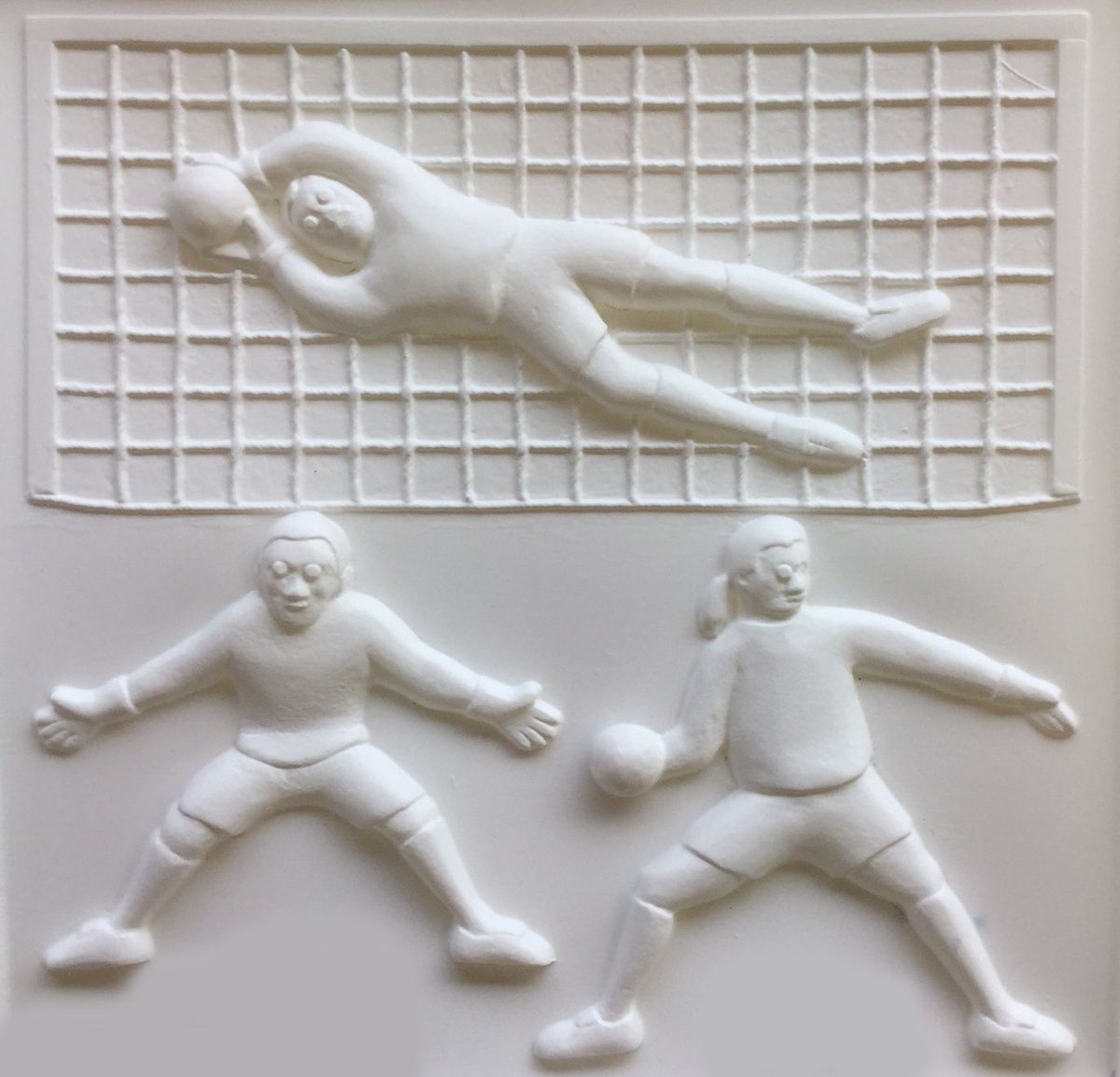 LivingPaintings's tweet image. Incredibly sad news to hear that Gordon Banks has passed away, the wonderful game and England&apos;s 1966 triumph can be explored in our #TouchToSee pack Football: all the glory of the game for #blind and #VisuallyImapired teenagers: buff.ly/2RZv95I