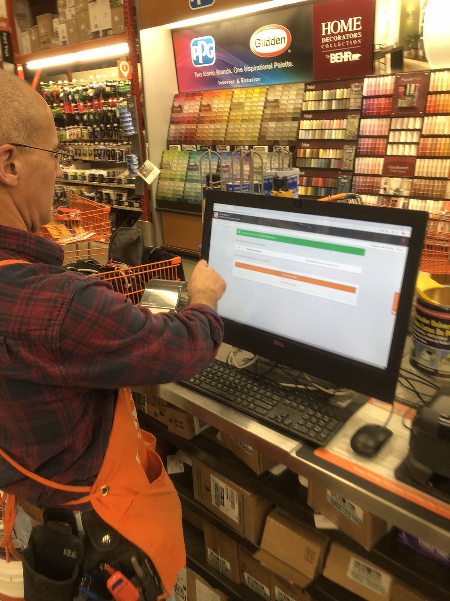 jetrot4's tweet photo. Terry is cruising on the new Pro Paint system today! #Behr #propaint2 https://t.co/EAJSQ03AmY