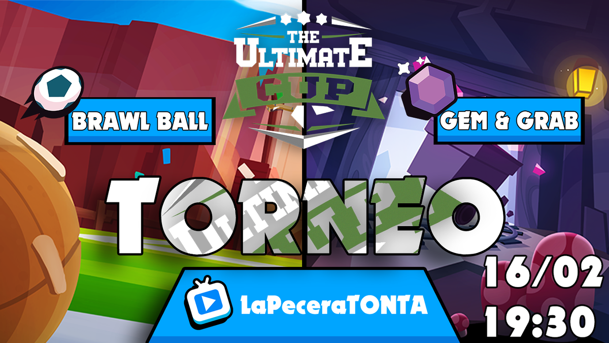 UltimateCupBs's tweet photo. Ya tenemos fecha!!
Este sábado os esperamos a todos en nuestro torneo de Brawl ball y Gem &amp; Grab, 
Inscripciones abiertas en nuestro discord!! https://t.co/SjDrdHzmHP