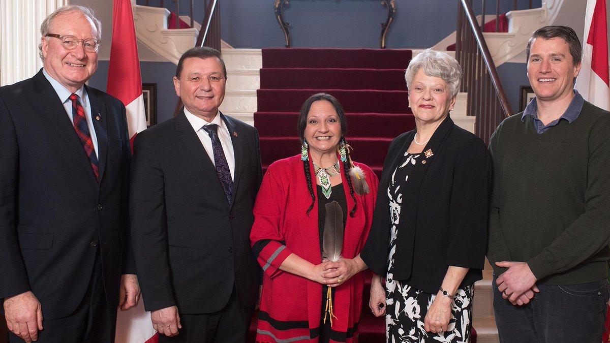 Join me in congratulating the new Poet Laureate of Prince Edward Island, Julie Pellissier-Lush! <a href="/pless7/">Julie PellissierLush</a>.  Thankful for all that she does to promote and preserve the rich history and culture of the Mi'kmaq people on the Island. bit.ly/2E6U8k0 #peipoli #cndpoli