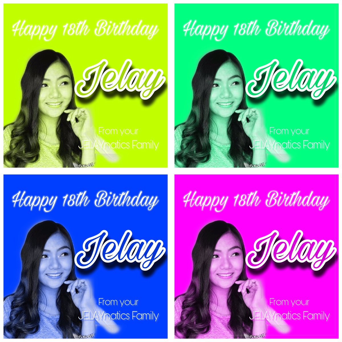 FanboysWarriors's tweet photo. Happy Birthday sa batang to @JELAYPILONES08, Always take Care ☺️☺️ and stay as u are 
Mahal ka namin Jelay .. 
Nakakamiss yung kwentuhan natin ☺️ 
Andito lang kame always for you ahhh .. GodBless Bebelay https://t.co/181BfRSY6K
