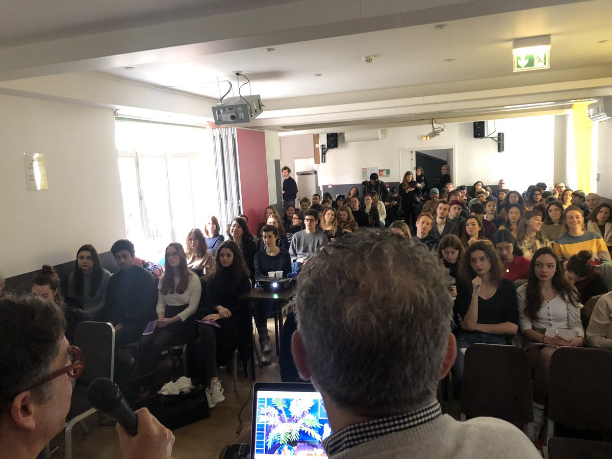 jfporchez's tweet photo. Hier la salle était pleine pour la première des #ECVTalks19 — étudiants ravis, moi aussi. Bravo aux 12 intervenants. Merci à @Nad_Alves @Alexiamoity et nos modérateurs. #ecvmdt2020 #ecvmdt2019 @ecvfrance @ECV_Digital https://t.co/iYMyPf3vk2 https://t.co/14SPR41IYh