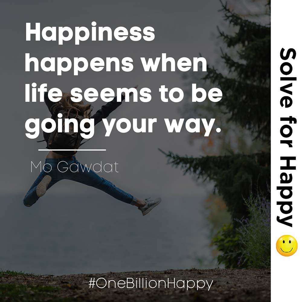 Solveforhappy's tweet image. It is truly how we react to the events that happen to us that dictate whether it will impact us negatively or positively.  #OneBillionHappy #SolveForHappy