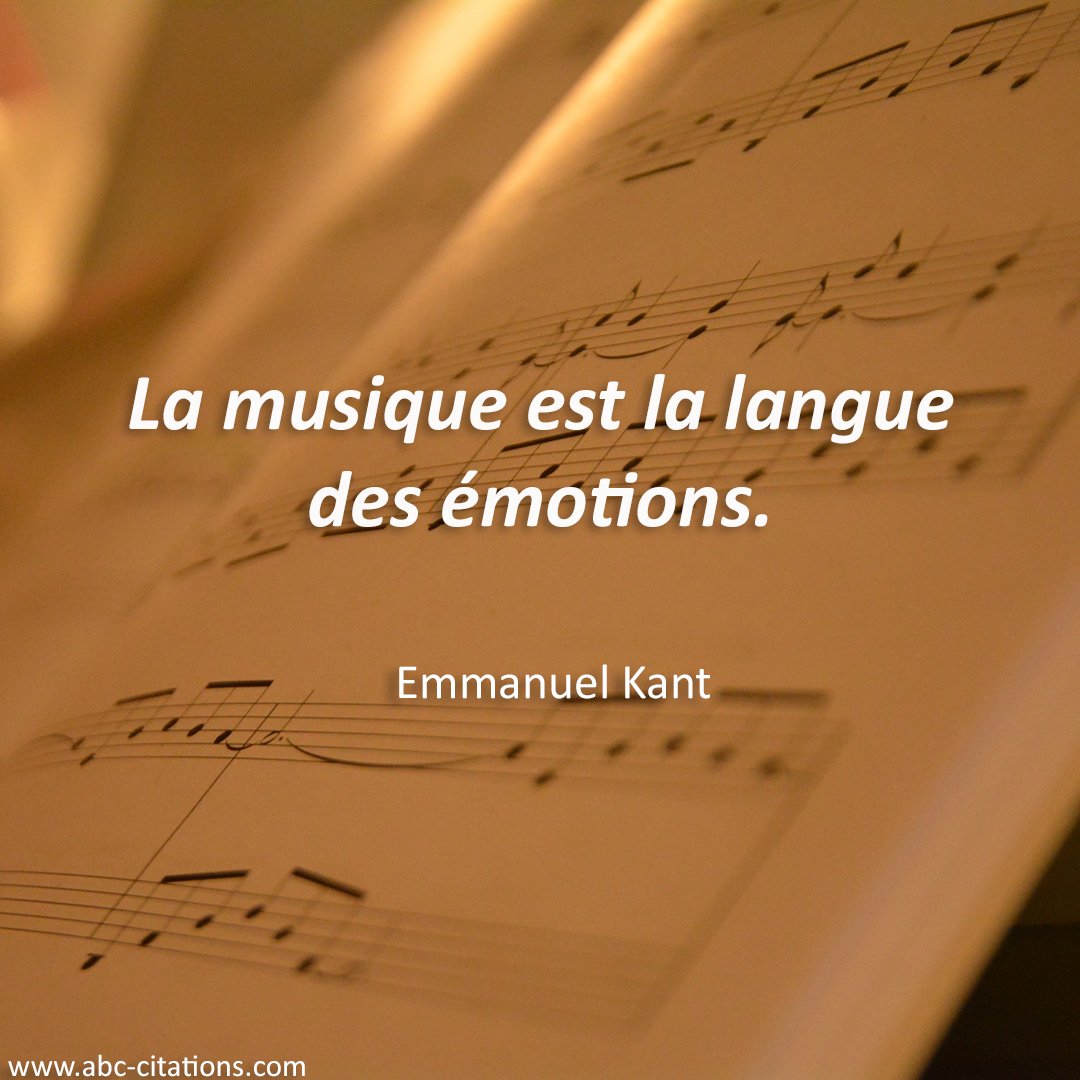 Uživatel Citations du monde na Twitteru „&quot;La musique est