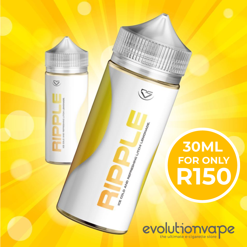 evovape's tweet photo. Evolution Vape now also stocking NCV liquids!
NCV Ripple!
A super authentic ice cold litchi lemonade. This will blow your socks off!
Get a 30ml for R150!
https://t.co/owXenYYFBm
#evolutionvape #stopsmokingstartvaping #ncv #ripple https://t.co/YxgjA74IkJ