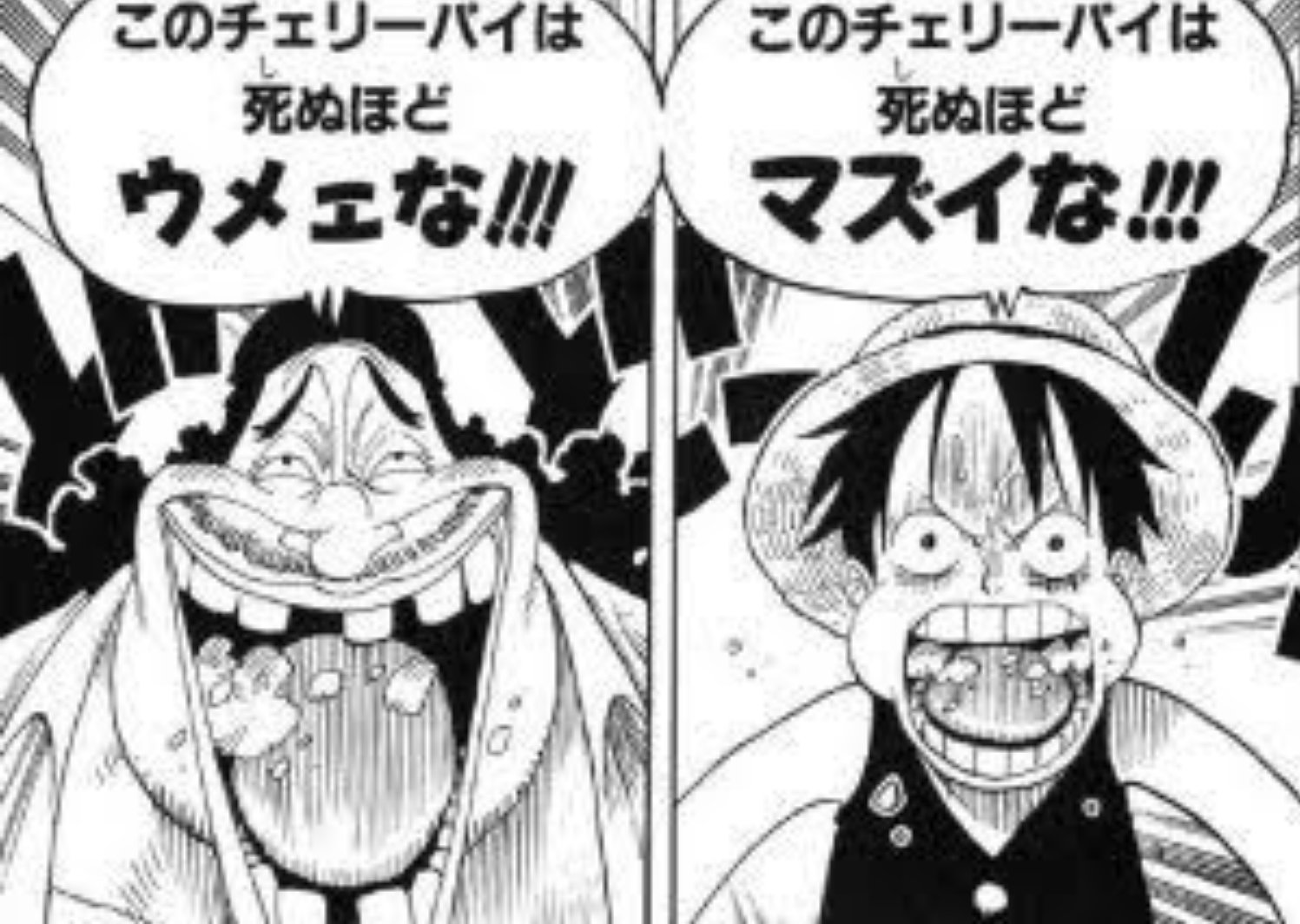 さみだれ バズーカ 黒ひげ これだけの覇気があって 3000万 もっとあるはずだ 黒ひげ そんなわけあるか 嘘つけ ルフィ 嘘なんかつくか 本当だ Twitter