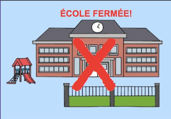 L'école Frère-André est fermée! Restez à la maison en sécurité.
Passez une bonne journée et à demainvia Facebook bit.ly/2I8Shz9