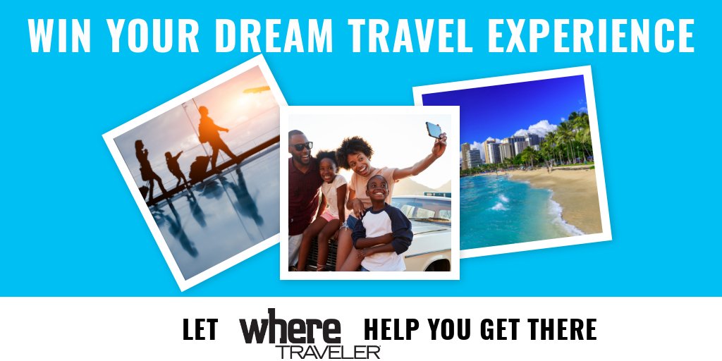 You deserve that dream vacation! Enter the #DreamContest for a chance to win a $1000 airline AND hotel voucher to use anywhere within the U.S. #WhereTraveler ow.ly/J5LD30nxPgD