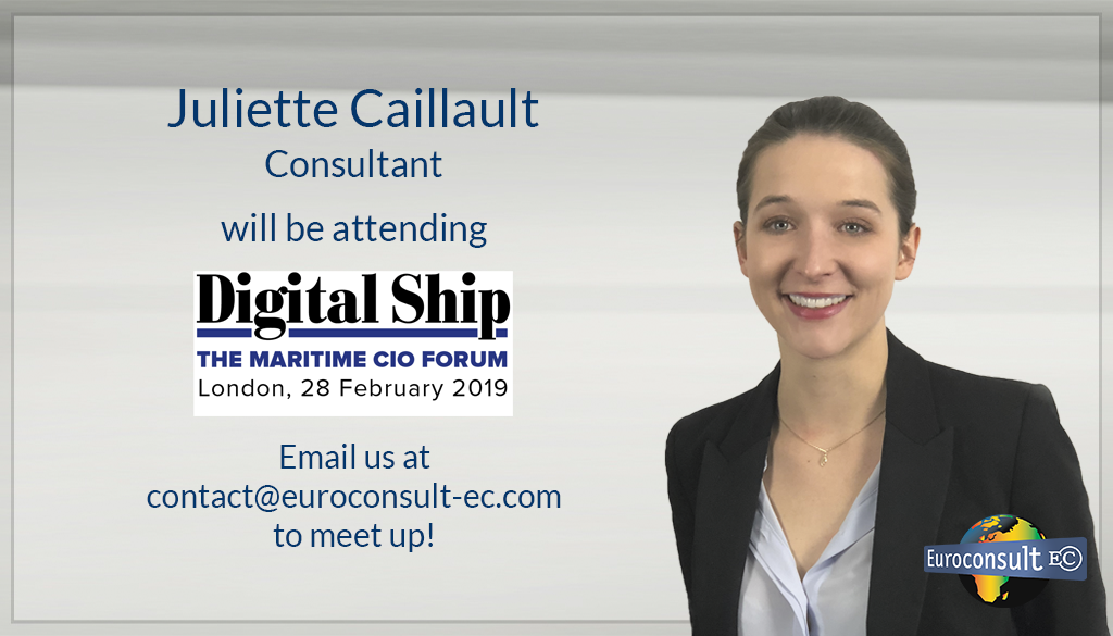 Novaspace_'s tweet photo. Consultant Juliette Caillault will be attenting the Maritime CIO Forum organized by @TheDigitalShip on Thursday, February 28 in London.
Get in touch if you want to meet up! #DigitalShip #Maritime #iShipping
https://t.co/GaVBxJfVme https://t.co/SawQbBj56u