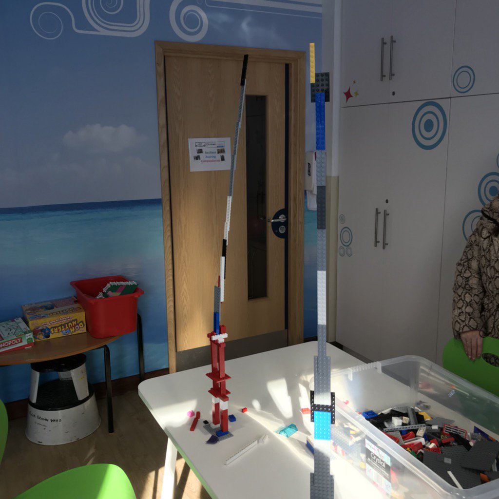 Teamspiritsoton's tweet image. Lego-Tastic fun today with superstars from @Sotonchildhosp on Piam Brown. #AnfieldStadium #Towerchallenge