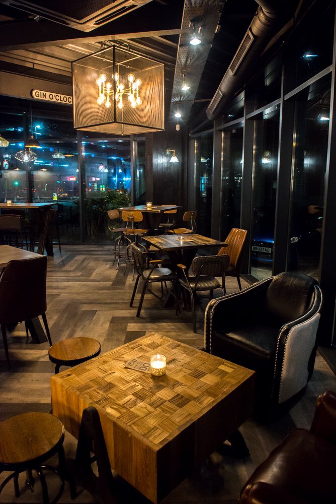 ThePodNewport's tweet photo. Some Tuesday interiors inspo from our unique venue...
🍸
Designed &amp; created by @JustSoExclusive, our gritty, New York style interior lends itself very well to our oval-shaped, blackened timber-clad building.
🖤
If you’re heading to Newport, look us up...(https://t.co/X6X1ELTTtD) https://t.co/wqbSSrRfhe