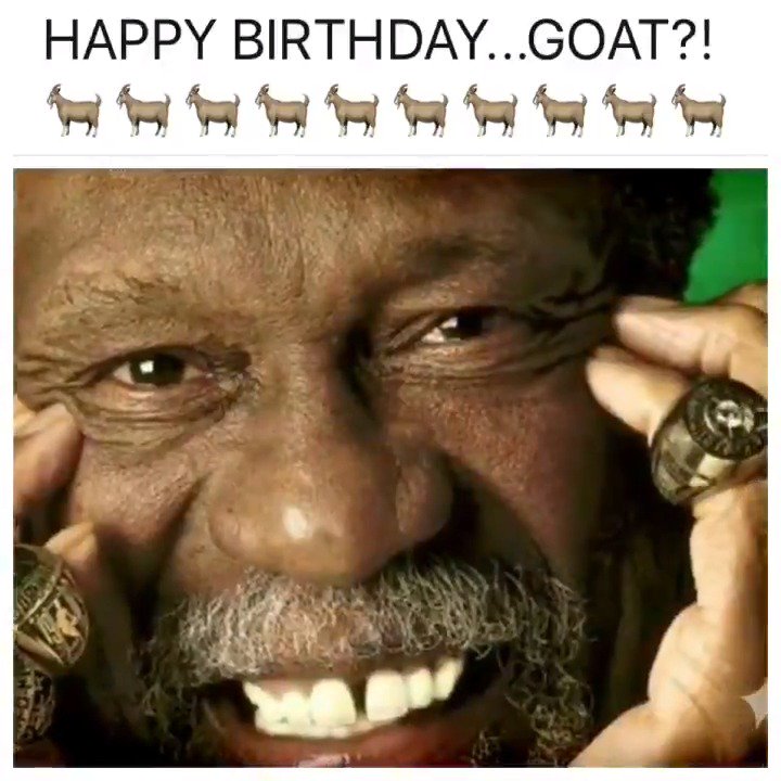 Happy Birthday Bill Russell 