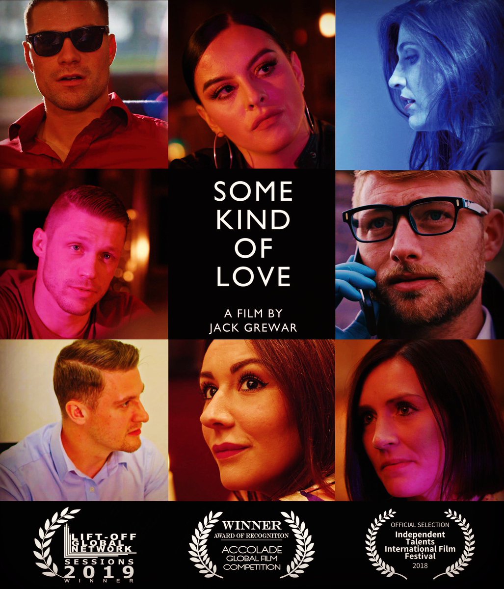 ‘Some Kind of Love’ is a FESTIVAL WINNER! Winner at The Lift-Off Sessions &amp; The Accolade Global Film Competition #supportindiefilm #independentfilm #filmmaking #blackmagicdesign #ursamini46k #film #featurefilm #writer #director #producer #filmfestival #indiefilm #italentsiff
