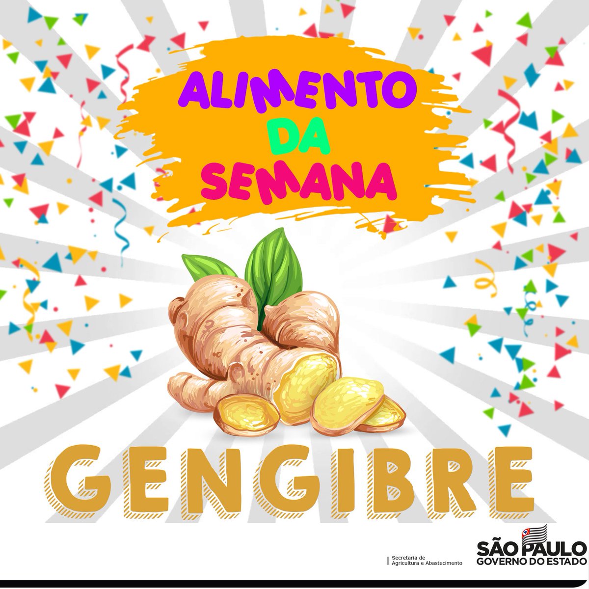 O gengibre é desintoxicante, muito utilizado também para melhora de problemas nas vias respiratórias, além de possuir o gingerol, potente termogênico que ajuda na elevação da atividade metabólica. Hoje é cultivado nas Antilhas, Havaí, África, Austrália, e no Brasil.