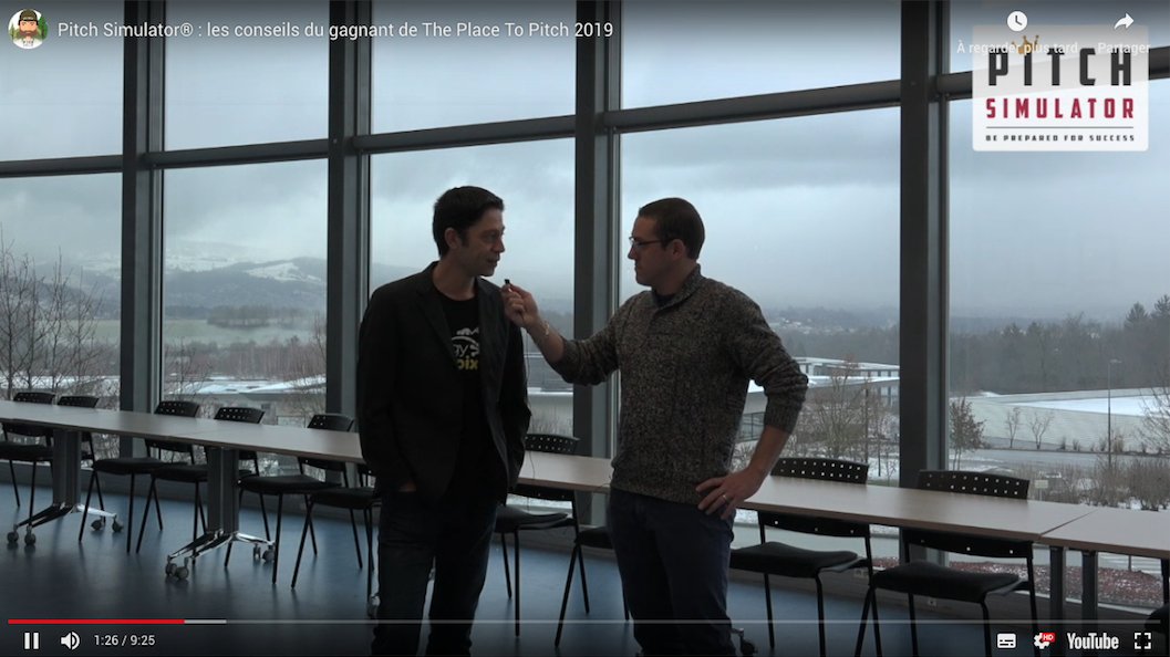 PitchSimulator's tweet photo. Concours de pitch : c'est l'histoire d'un mec qui n'a jamais pitché et qui remporte un concours de #pitch https://t.co/S55c4ZAwQz découvrez comment Philippe de FroggyPIX a remporté la victoire https://t.co/WrEHR333PI