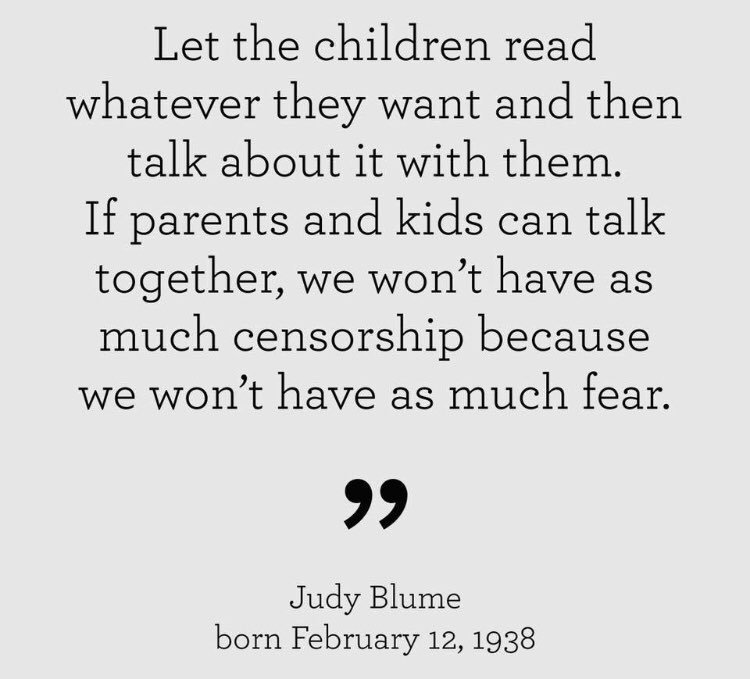 Happy Birthday Judy Blume!! 