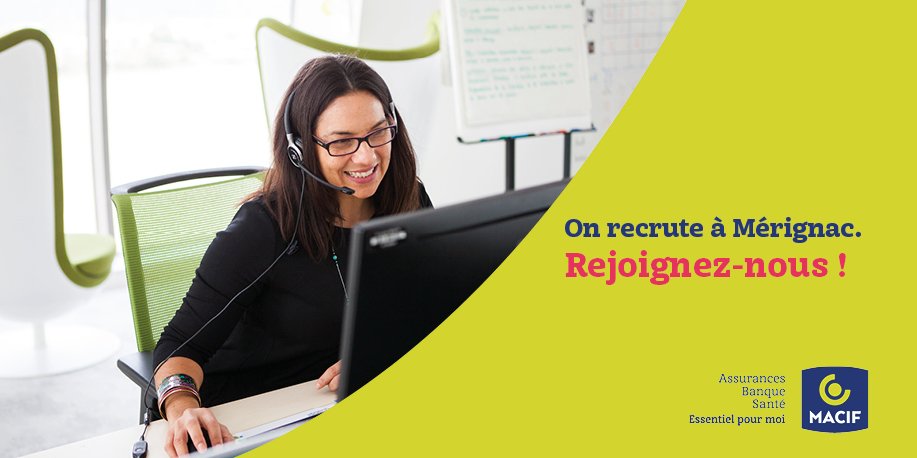Groupe Macif On Twitter Rh Recrutement Assurance Relationclients Cette Semaine Cap Sur Le Sud Ouest Le Groupe Macif Recrute Des Conseiller E S Commerciaux A Distance A Merignac Gironde Pour Acceder Aux Annonces Rendez Vous