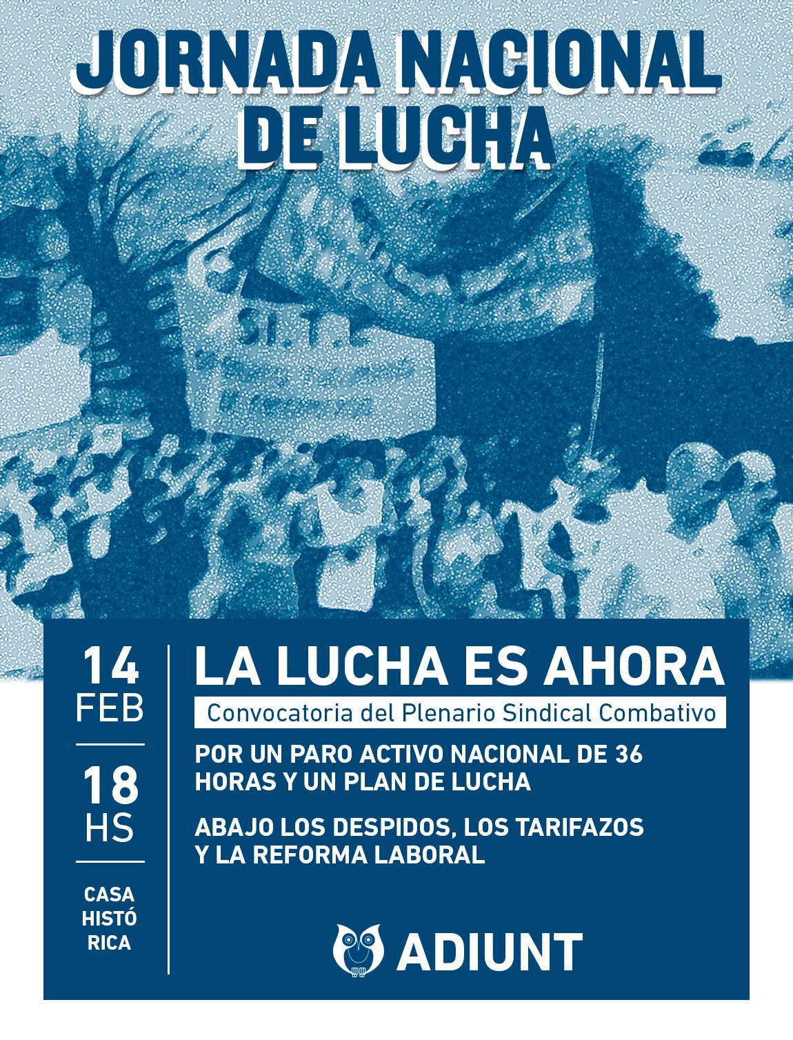 Mañana empieza la "Jornada Nacional de Lucha" 5 DzNSUcQWsAE9Lgo