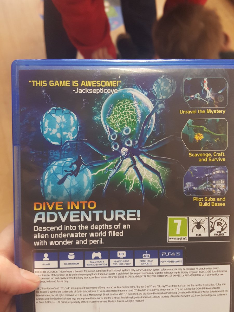 NAMItheSHARK's tweet photo. @Jack_Septic_Eye  officially quoted found in a game store. https://t.co/QahJJWoSrK