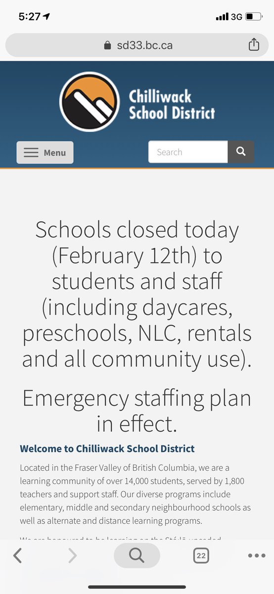 CaitlynKaralan's tweet photo. @NEWS1130 snow day for Chilliwack! #sd33 https://t.co/OqBf1uSASJ