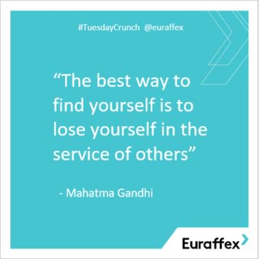 euraffex's tweet photo. .@euraffex We all live in a fast paced world, but let’s not forget to always #give and take a moment to help others! Small acts of #kindness go a long way! Kudos to @StylianidesEU
#TuesdayCrunch #UNLESS #MahatmaGandhi #communityservice https://t.co/mi3iCjdOCO