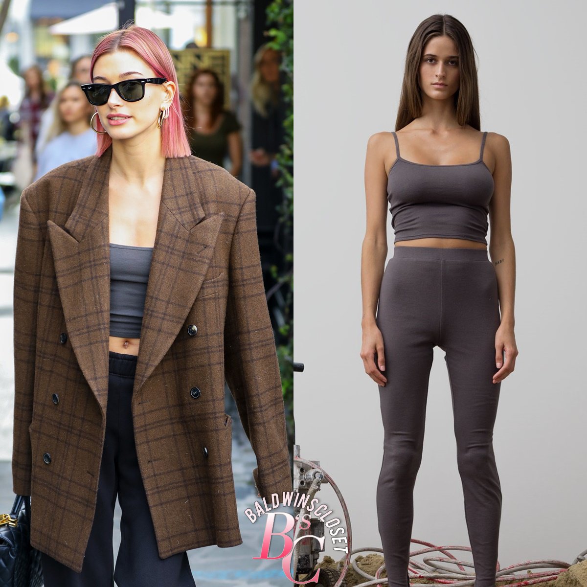 Hailey Bieber's Closet on X: ~Details~ April 6, 2019