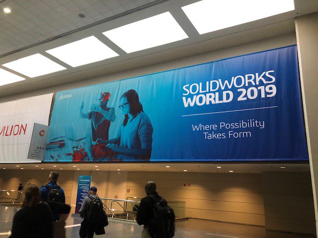 CAD_Micro's tweet photo. Team CAD Micro at @SOLIDWORKS World 2019 - Dallas, Texas! It is amazing to see the entire #solidworks community gather at one place & discuss the wonders people have created with the help of #SolidWorks.
#SWW19 #solidworksworld #SWW #engineeringlife https://t.co/yCeyxFyKG1