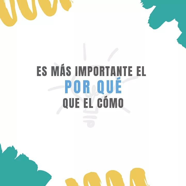 snemprende's tweet photo. El "por qué" es la clave. ¿Por qué y para qué estás haciendo realmente lo que estás haciendo? ¿Para ayudar a quién? ¿Para lograr qué? ¿Para aportar qué? ¿Para generar qué en el mundo? 

Cuando eso está claro, los "cómo" se van a resolver mucho más rápido.

¡Feliz semana! https://t.co/gc0llNiWM2