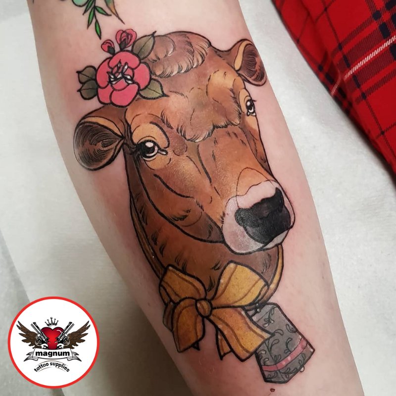 Explore the 46 Best Cow Tattoo Ideas 2019  Tattoodo