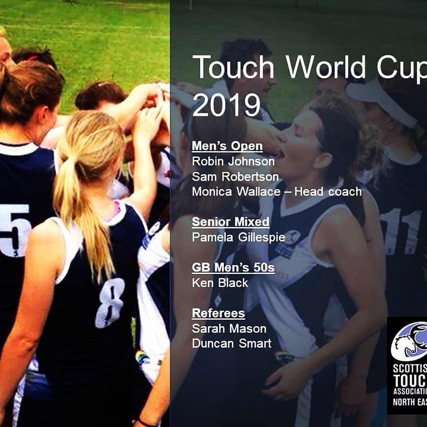 NE_Touch's tweet photo. Congratulations to the seven from #northeasttouch who will be representing #Scotland at #Touchworldcup2019 
#roadtoKL https://t.co/m2CK3lrgJ2