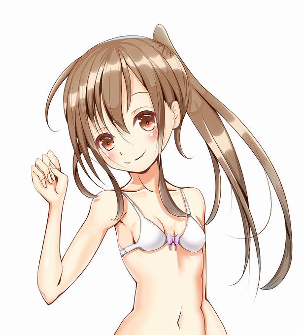 #ブラジャーの日
ということでそっと前に描いたふみぃ置いときまする～ 