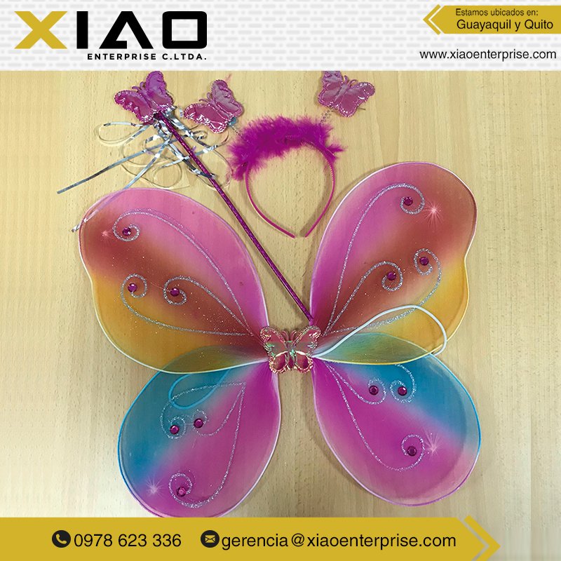 xiaoenterprise's tweet photo. #XiaoTee te presenta las hermosas ALAS DE HADA, tipo mariposa con varios colores y modelos.. Adquiérelo ¡Hoy Mismo! #juguete #juguetes #Tecnologia #importacion #empresa #Quito #Guayaquil https://t.co/ZmAisUijPn
