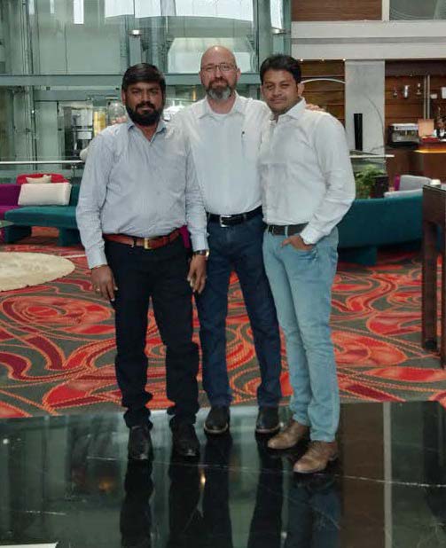 Robert Spradley, Director of International Sales and our partners in India 
leonardautomatics.com/product/profin…