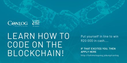 TshimologongIT's tweet photo. Are you a coder with C++, Java, Javascript, C# or Python? Want to learn Blockchain coding? We've partnered with @ConlogSolutions to bring you a brand new, electrifying programme #ReapeleProgramme #Blockchain #AfricanCoder #Coders #Tshimologong https://t.co/kIfuZrgeVb https://t.co/eefytNhXbl